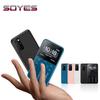 Новое поступление SOYES S10P Mini Card Phone 2G GSM сотовый телефон 800 мАч супер маленький портативный студенческий резервный мобильный телефон с клавиатурой