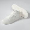 Anta Life Collection Textile, Synthetic Leather Slip Resistant Abrasion Resistant High top Skateboard Shoes Men's White 912348082-2
