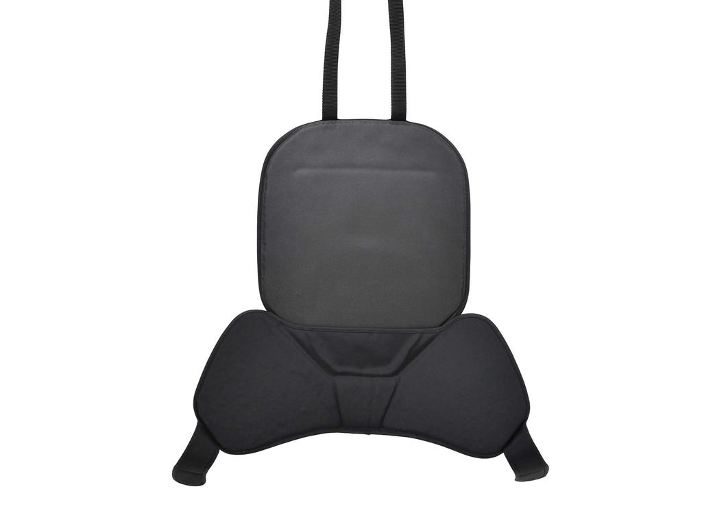 EXGEL Hug Drive Slim Car Twill Gel Seat Full Sport Made in with Lumbar Cushion, Black, Cushion, Support, Type, Japan, Support, HUD03-TB