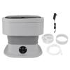 Mini Foldable Washer 60W 10L Capacity IPX4 Waterproof Portable Washing Machine for Dorm Travel