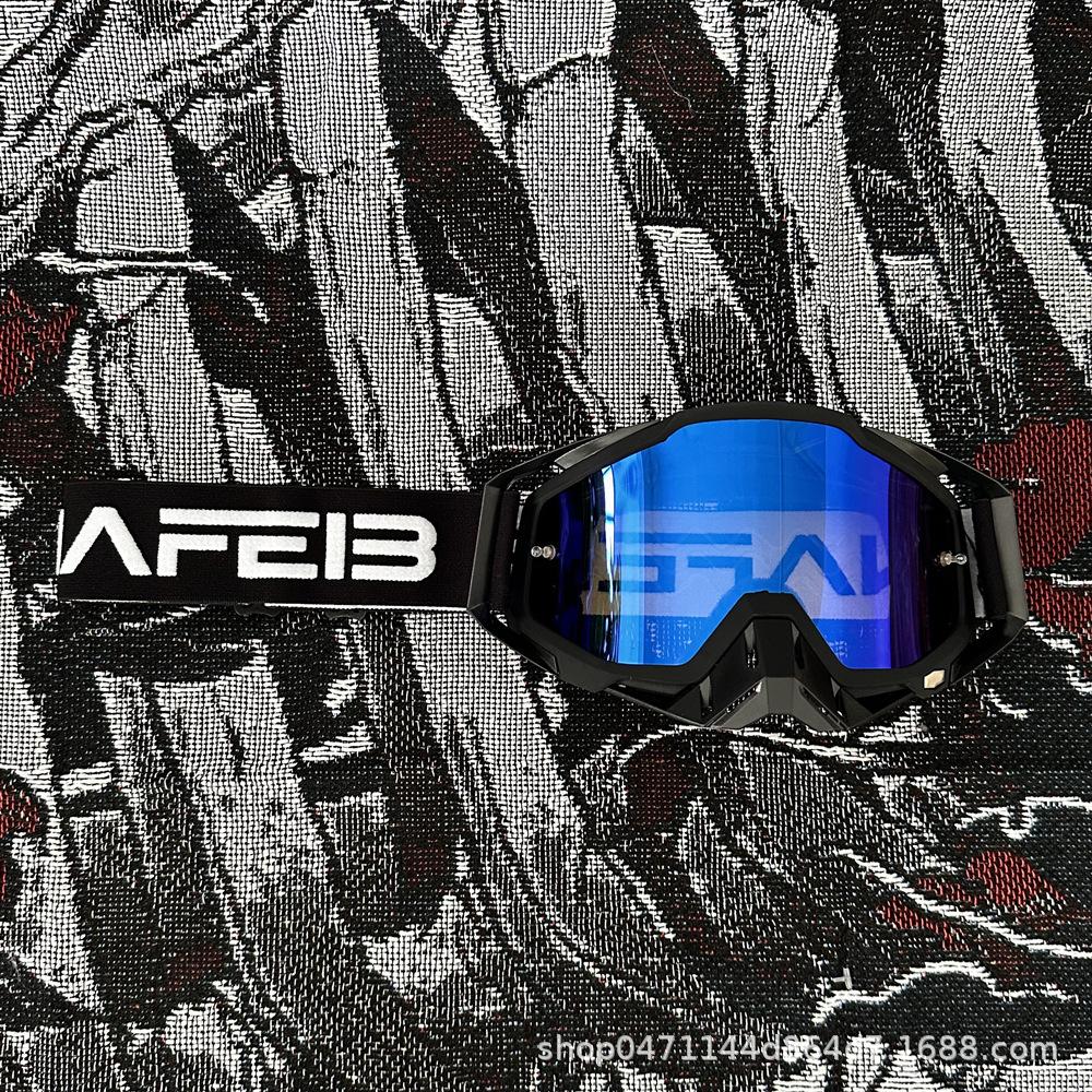 NAFEIB Motorcycle goggles for outdoor sports, off-road, windproof, for men and women riding motorcycles