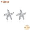 Tancise 925 Sterling Silver Zircon Earrings Drop Earrings For Women Wedding Party Gifts