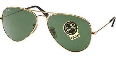 Ray-Ban Солнцезащитные очки Aviator Classic RB3025 181 62 (Золотой / Зеленый Классический G-15)