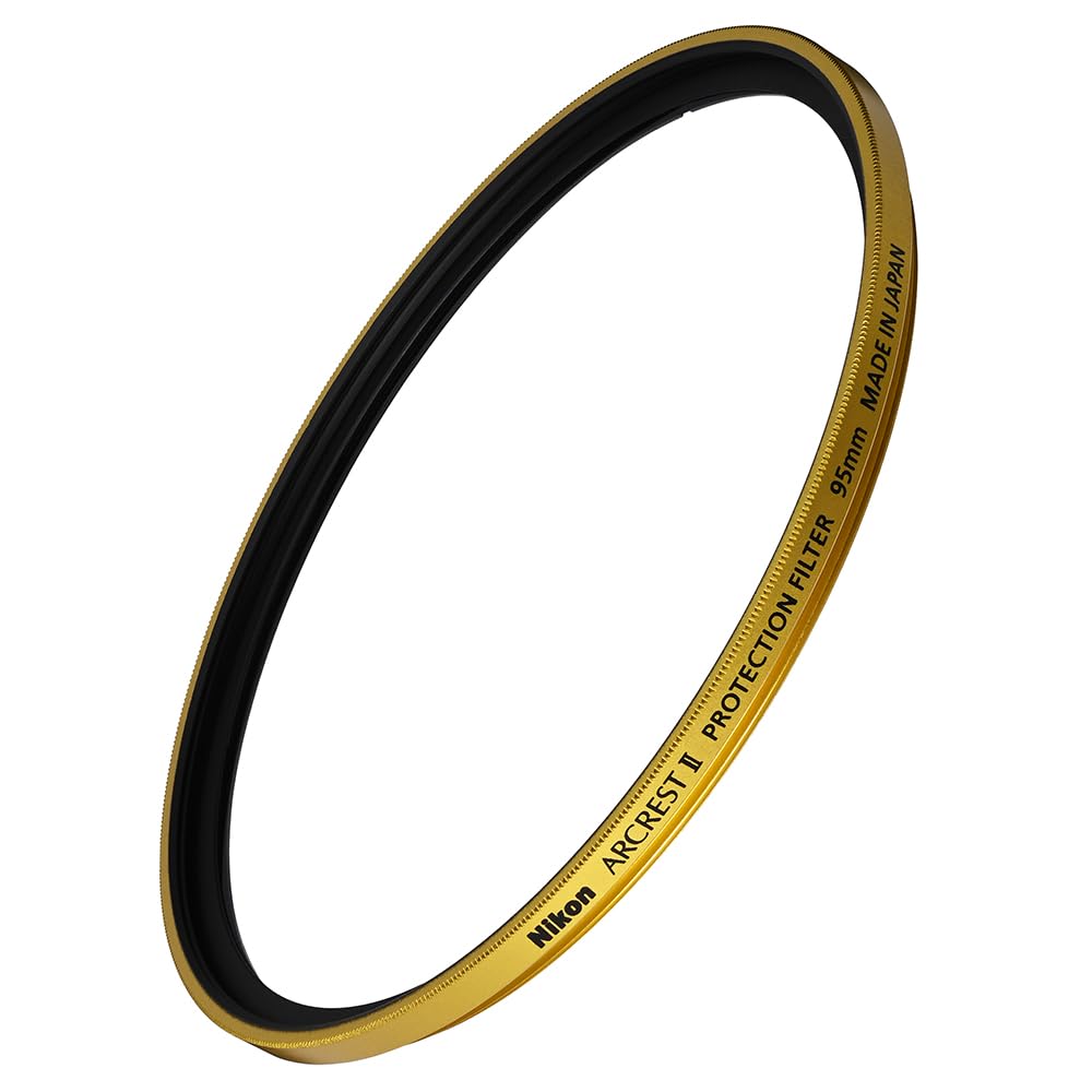 Nikon ARCREST II PROTECTION FILTER GOLD EDITION 95mm Alcrest 2 Interchangeable Lens Protective Filter with Antistatic Coat Gold Edition ARIIGL-PF95
