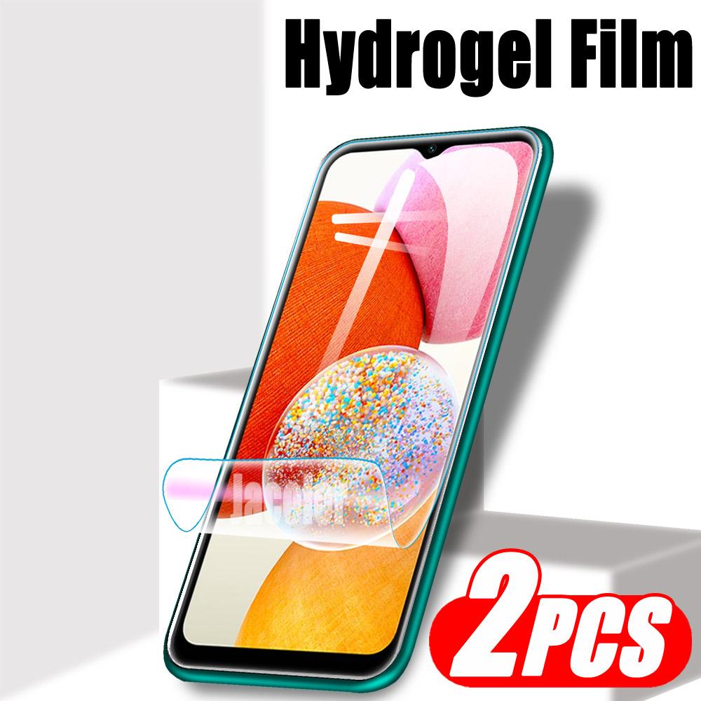 2 шт. передняя гидрогелевая пленка для Samsung Galaxy A14 5G A54 A34 A24 4G A 54 34 24 14 4 5 G защитные защитные пленки для экрана не стекло