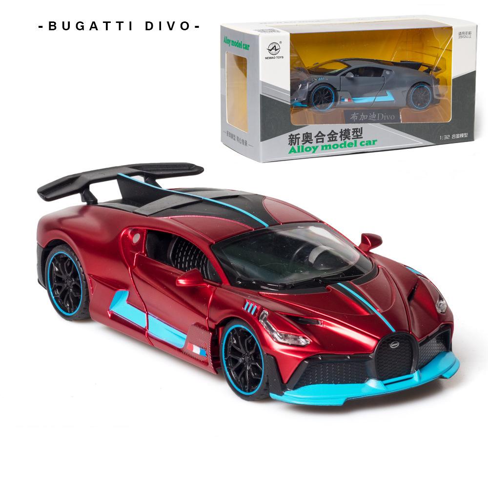 KLT 1: 32 Bugatti divo Alloy Model gift Car For kids Toys Cars for boys