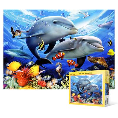 Пазл из 150 деталей - Dolphin Odyssey, популярная корейская головоломка