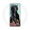 Case - MANIACASE - Samsung Galaxy S20 FE - Flexible - Black - Friesian Horse