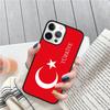 Турция турецкий флаг Чехол-ракушка для iPhone 17 Air 15 16 14 13 12 Pro Max 11 Pro Max Plus Чехол для телефона