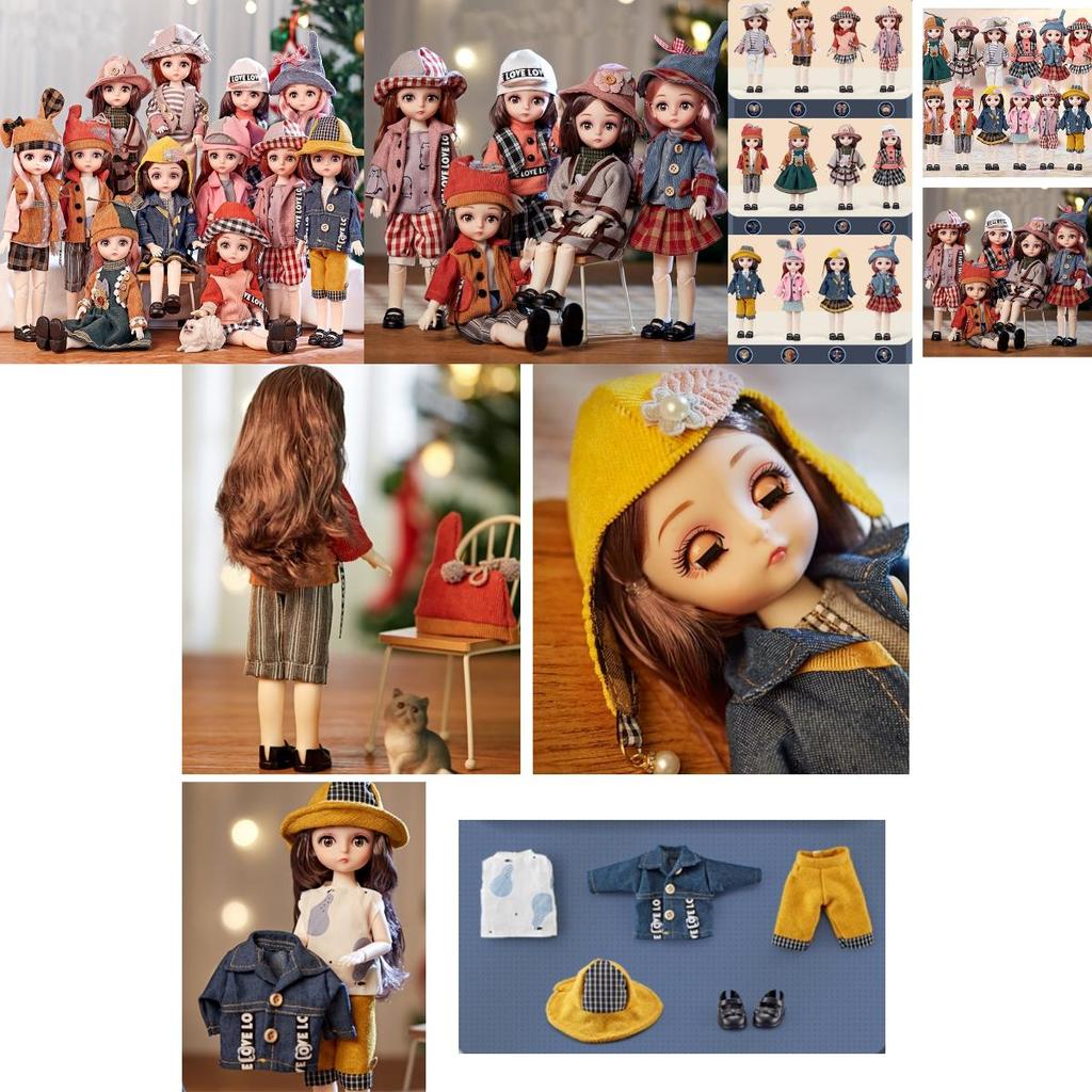 Изысканно выполненная BJD кукла с тематикой 12 знаков зодиака. Полный набор с одеждой, мягким париком и виниловой головой!