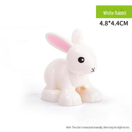 Аксессуары для животных из крупных частиц: Совместимые конструкторы Lego для детей от 3 лет и старше — детали для моделирования прерий, океана и джунглей