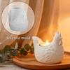Сделай сам 3D Подсвечник «Маленький цыпленок», Эпоксидная форма, Гипсовая курица, Силиконовая форма для подсвечника, Настольное хранение