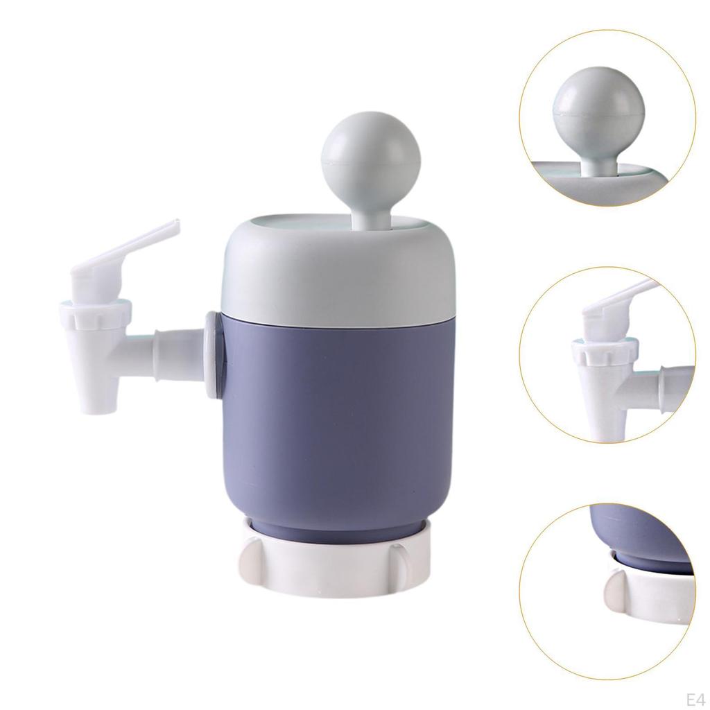 Насос-диспенсер для бутылей с водой, ручной пресс, замена, 6,7x16,5 см, легкий для использования на открытом воздухе