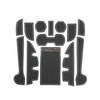 Door Slot Mat for Toyota CAMRY 2014-2017 Gate Groove Cushion Car Door Rubber Cup Holder Mats Anti-slip Carpets Position