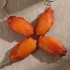 Roast Chicken Trotters PVC Fast Food Key Ring Simulation Food Keychains Fashion Jewelry Bag Pendant