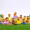 Shinchan Gashapon Capsule Toy Shinnosuke Nohara Family Figure Shiro Himawari Misae Hiroshi Tsuru Mini Figurine Ornaments Gifts