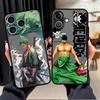 Чехол для iPhone 17 Pro Max 16 Plus Air 7 8 SE 12 XS XR 11 13 Mini 15 14 Funda Задняя крышка телефона One Piece Крутой Луффи