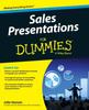 The Sales Presentations For Dummies Book
