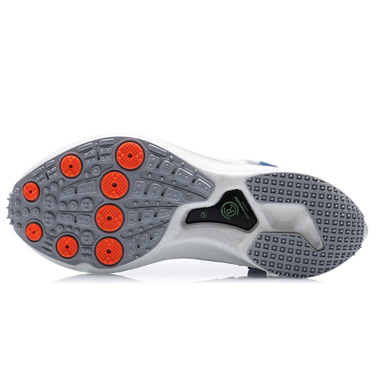 Женские низкие беговые кроссовки Li Ning Ranger Серый/Зеленый ARHQ152-7