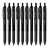 Шариковая ручка Pentel Гелевые чернила Energel S 0,5 мм Черный корпус BLN125-A Черный 10 штук