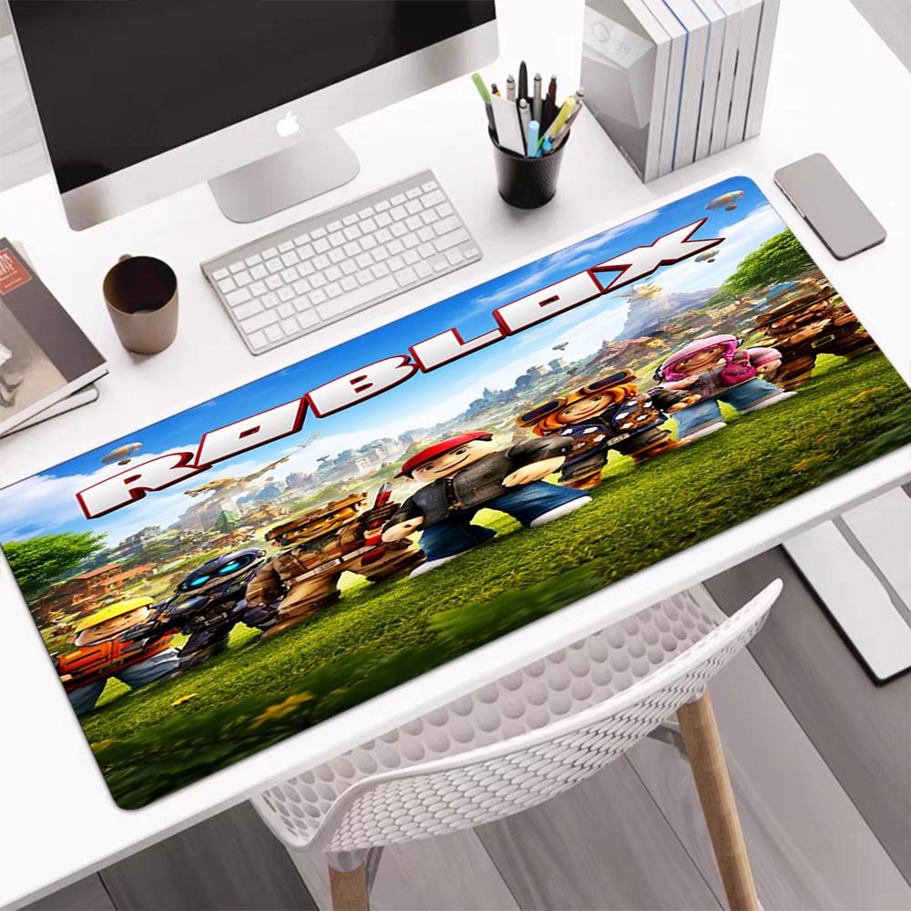 Roblox Theme Mouse Pad, Non Slip Rubber Base, Multifunctional Office & Home Decor, Perfect for Workspace Personalization.