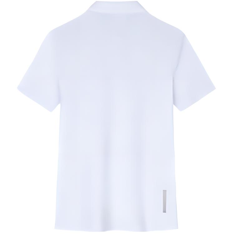 Anta Легкая дышащая рубашка поло с коротким рукавом Champion Series для женщин, цвет чисто-белый 162430109-1