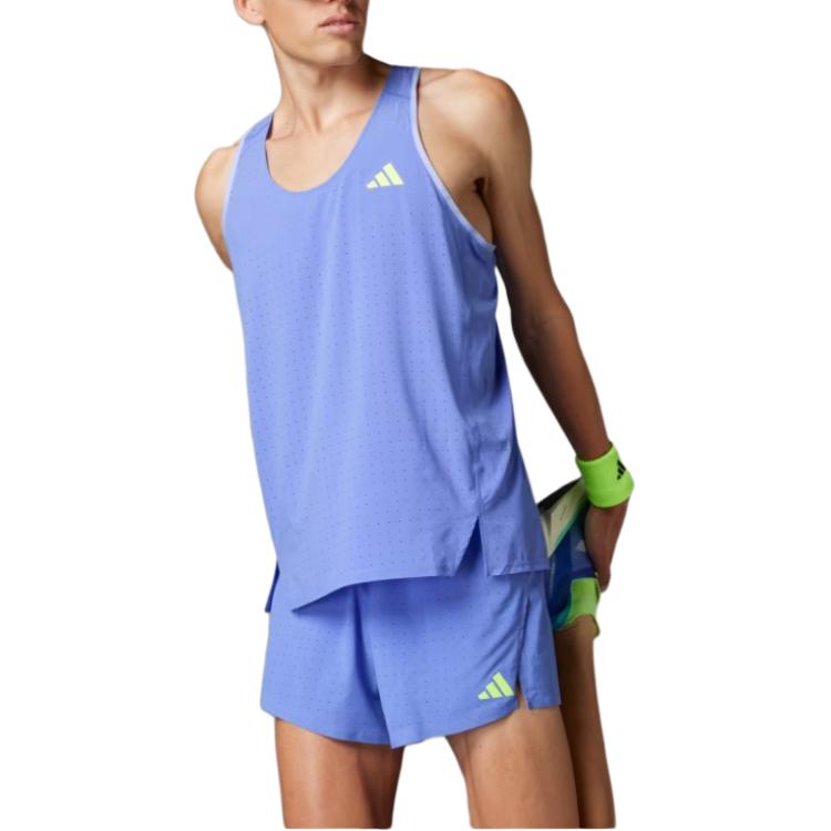 adidas Бесплатная доставка с AdiClub Беговые шорты с разрезами Adizero IX2812