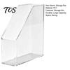Dorm Room Storage Essentials Kitchen Cling Film Organizer, Space Saving Durable Box, Large Bedroom Organization Supplies Capacity Vertical Bin,