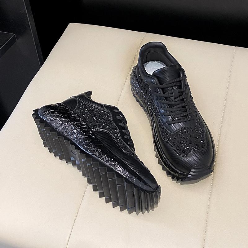 Модные женские роскошные туфли из микрофибры, новые женские кроссовки со стразами и бриллиантами, дышащие, повседневные, дизайнерские кроссовки zapatillas mujer