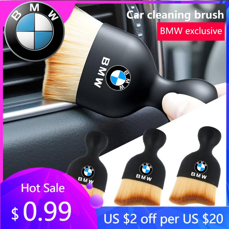 BAGC4 2026 Car Sticker Car Interior Cleaning Soft Brush Tool Dust Remover For BMW Performance Series X1 X5 G30 G20 E90 GT G06 G11 F20