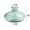 Classic Creative Vase Top Quality Glass Transparent Hydroponic Vase Living Room Flower Vase Home Decoration