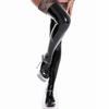 Women’s Shines Thigh High Stockings with Lace Top Oil Glossy Stockings Bright Pantyhose for Party Club Cosplay