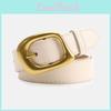 Trendy Pu Leather Waist Belt For Women With Minimalist Aesthetic And Classic Fastener