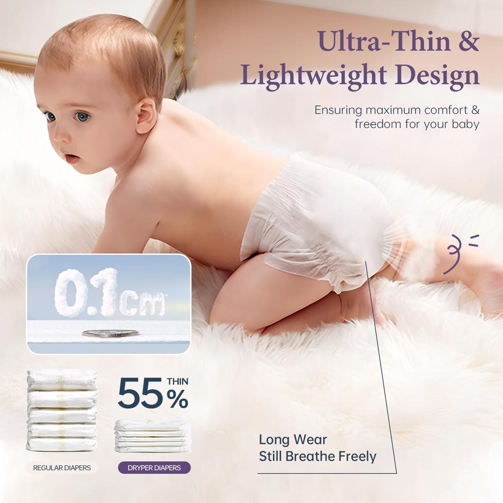 Детские подгузники DRYPER размер 4 7 штук - (10-15 кг),