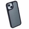 For iPhone 15 Case Carbon Fiber Texture TPU+PC Anti-Drop Phone Cover