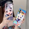 Игровой чехол GI Paimon Матовый ТПУ для мобильного телефона VIVO V60 V50 V40 V30 V29 V27 V25 V23 Pro Lite 5G Цветная печать