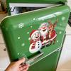 Easy Install Holiday Accents Christmas Window Clings, Peel And Stick Winter Santa Snowman Reindeer DIY Festive Home Supplies Decals, PVC Xmas