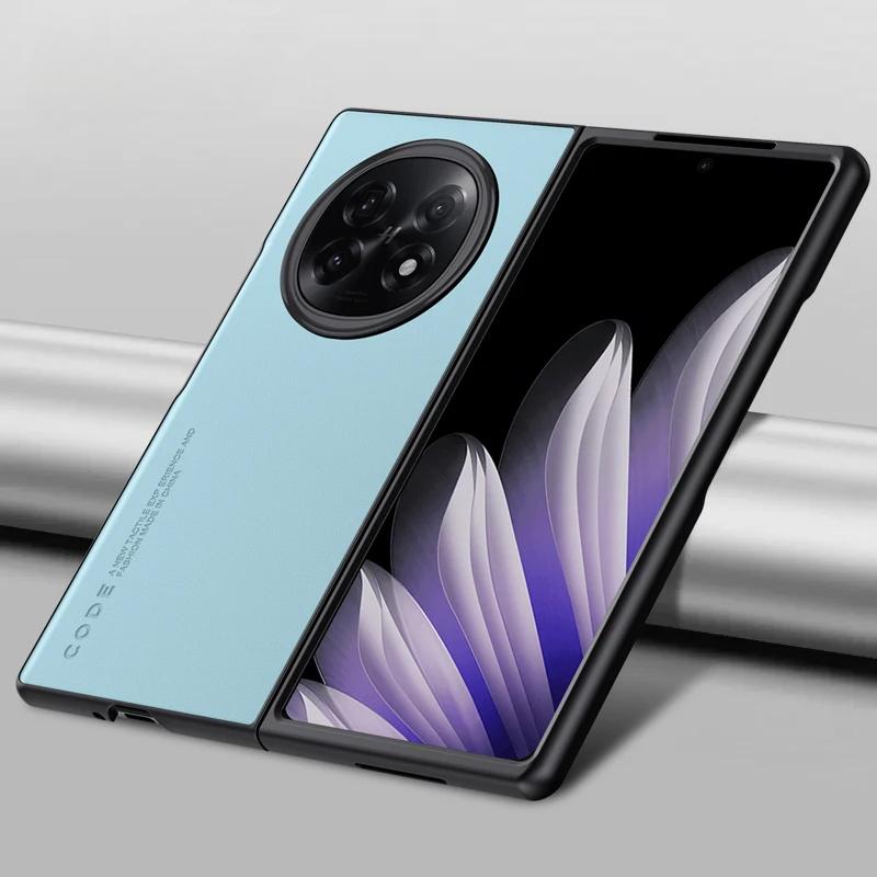 Для OPPO Find N5 чехол роскошный кожаный противоударный складной чехол для телефона OPPO Find N 5 тонкий бампер FindN5 Funda