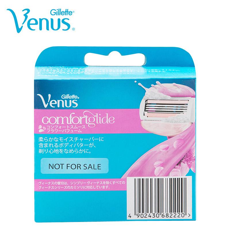 Gillette Лезвие для бритья Venus Comfortglide для девочек, сменные лезвия для удаления волос для женщин