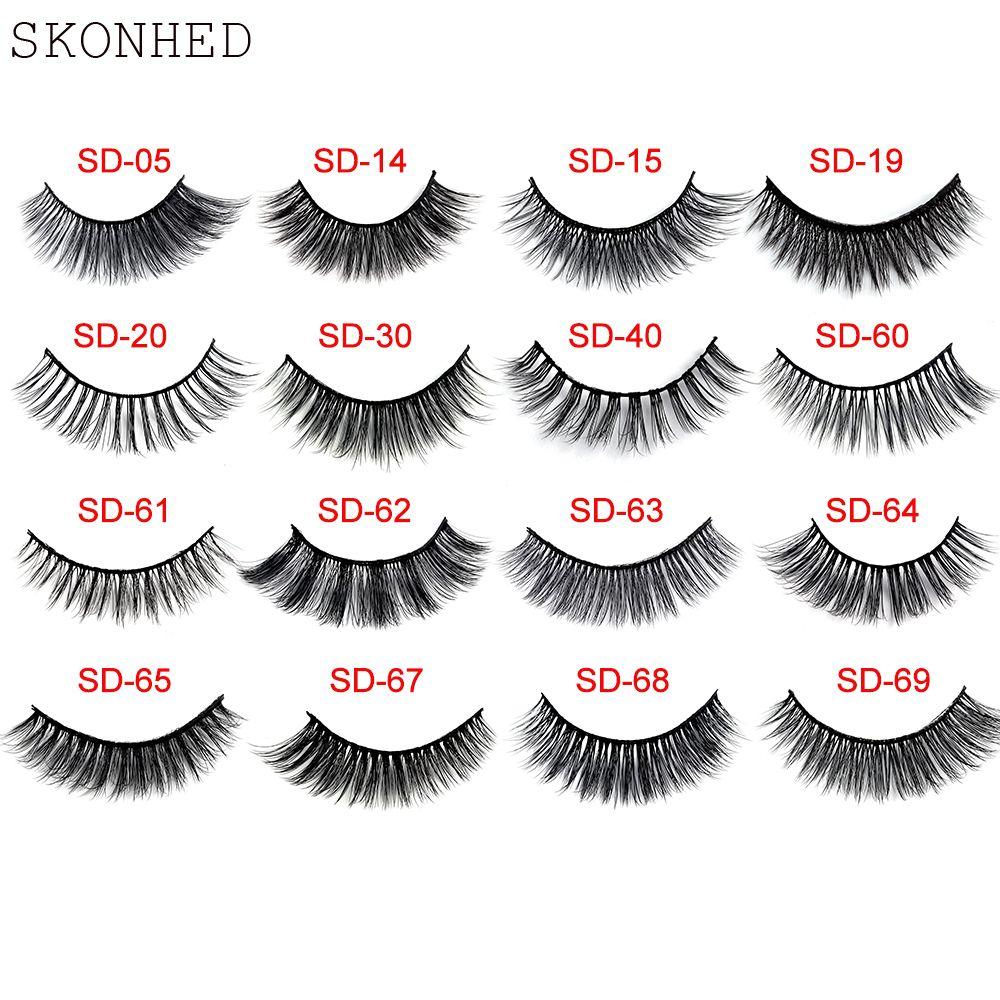 Модные толстые крестообразные грязные инструменты для наращивания ручной работы 3D шелковое волокно накладные ресницы натуральный макияж