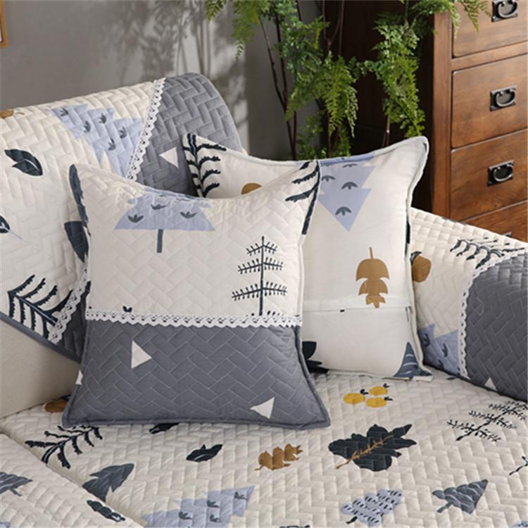 Стираная хлопковая кружевная ткань, диванная подушка, простота на четыре сезона, нескользящее комбинированное диванное полотенце, полностью покрытое