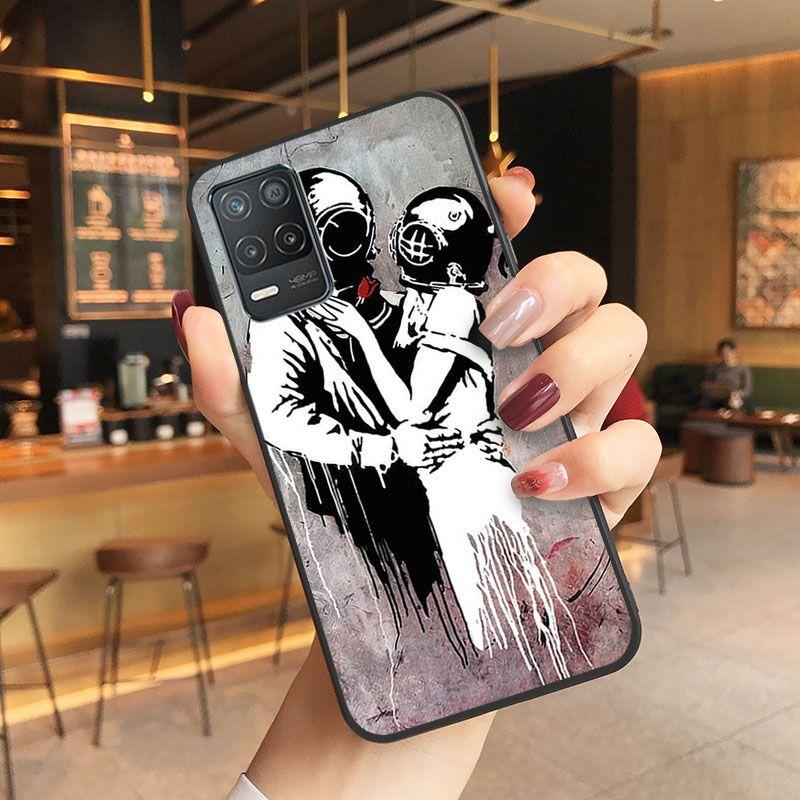 Чехол для телефона Funda Street Art Shell для oppo Realme 8Pro 6PRO 6i 7pro 9i 9pro C11 C21Y C21 C25Y C25S C3 Q3S XT Cases coque
