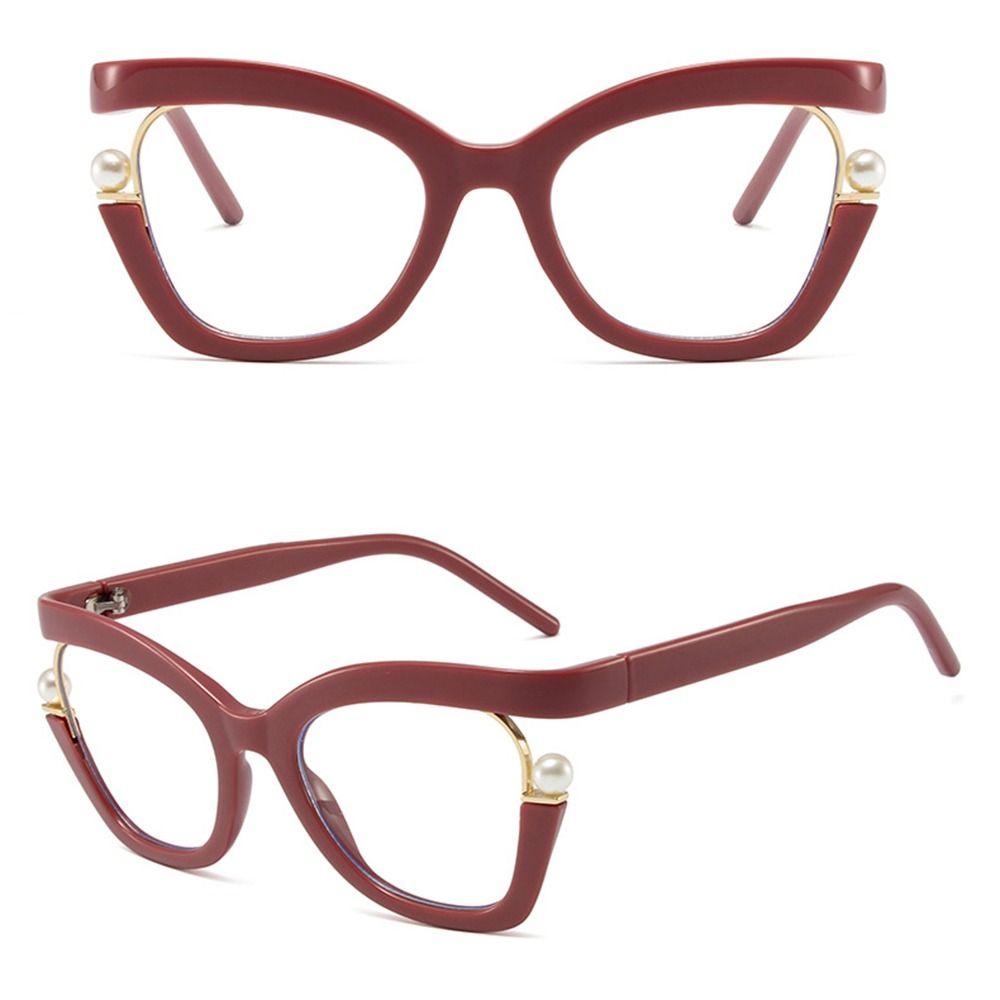 Cat Eye Cat Eye Optical Glasses Frame Luxury Summer Glasses Anti-Blue Light Spectacles Unisex