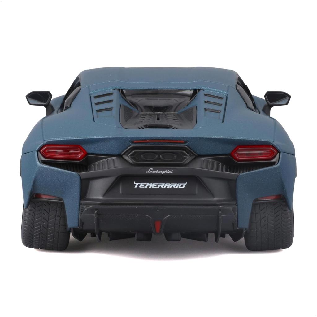 Bburago Масштаб Lamborghini Temerario Синий Литая Модель Машины 1/18 (Готовый продукт) 18-11052BU