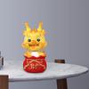 Dragon Statue Mini Figurine Decorative Year Tabletop Ornament Table Sculpture for