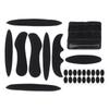 27pcs/set Cycling Sealed Universal Foam Pads Set Protection Pad Replacement Helmet Inner Padding Kit