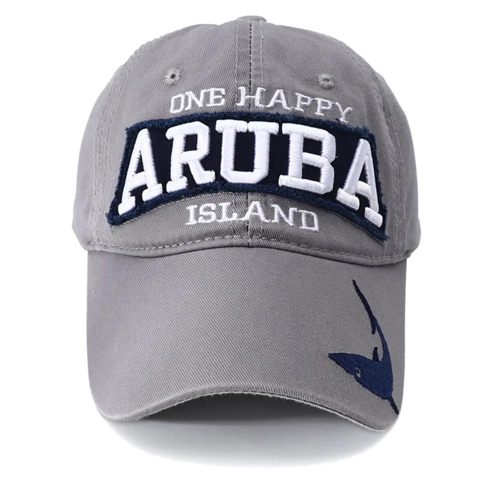 Новая Мода ARUBA Вышивка Акулы Бейсболка Snapback Кепка Регулируемая Хип-Хоп Козырек Кепки для Женщин Мужчин Gorras