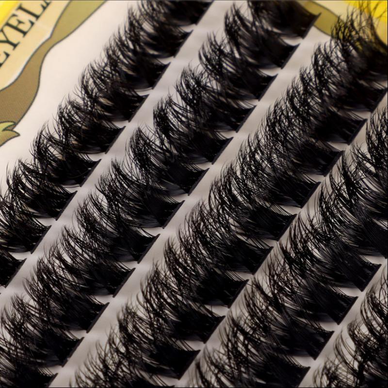 Exclusive Eyelash Extension Kit with Lash Bond and Clusters for Defined Lashes