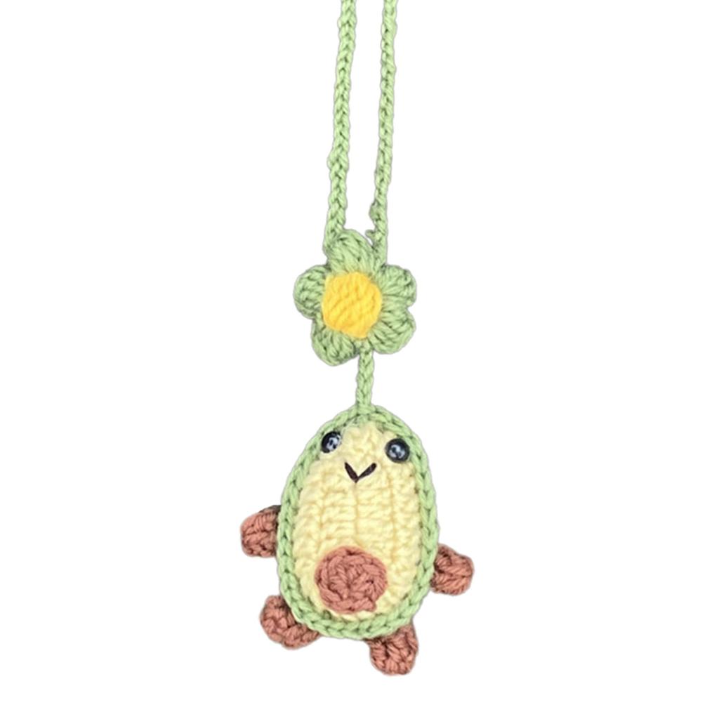 Автомобильное зеркало заднего вида шерстяное мультяшное подвесное украшение для женщин и девочек авто украшения для интерьера кулон для рюкзака брелки