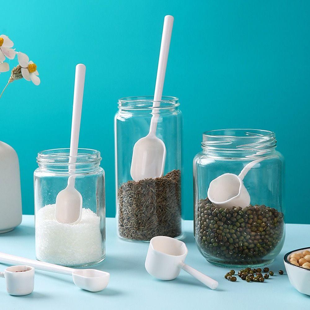 2 шт. Прозрачная ложка для порошка, ложка для соли, ложка для мытья, ложка для кормления питомцев, прочная мерная ложка